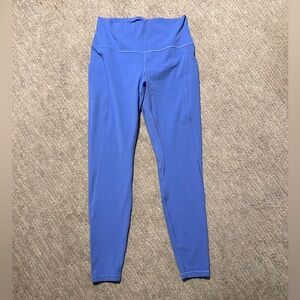 Lululemon Align high rise pocket leggings blue sz 10 lk new